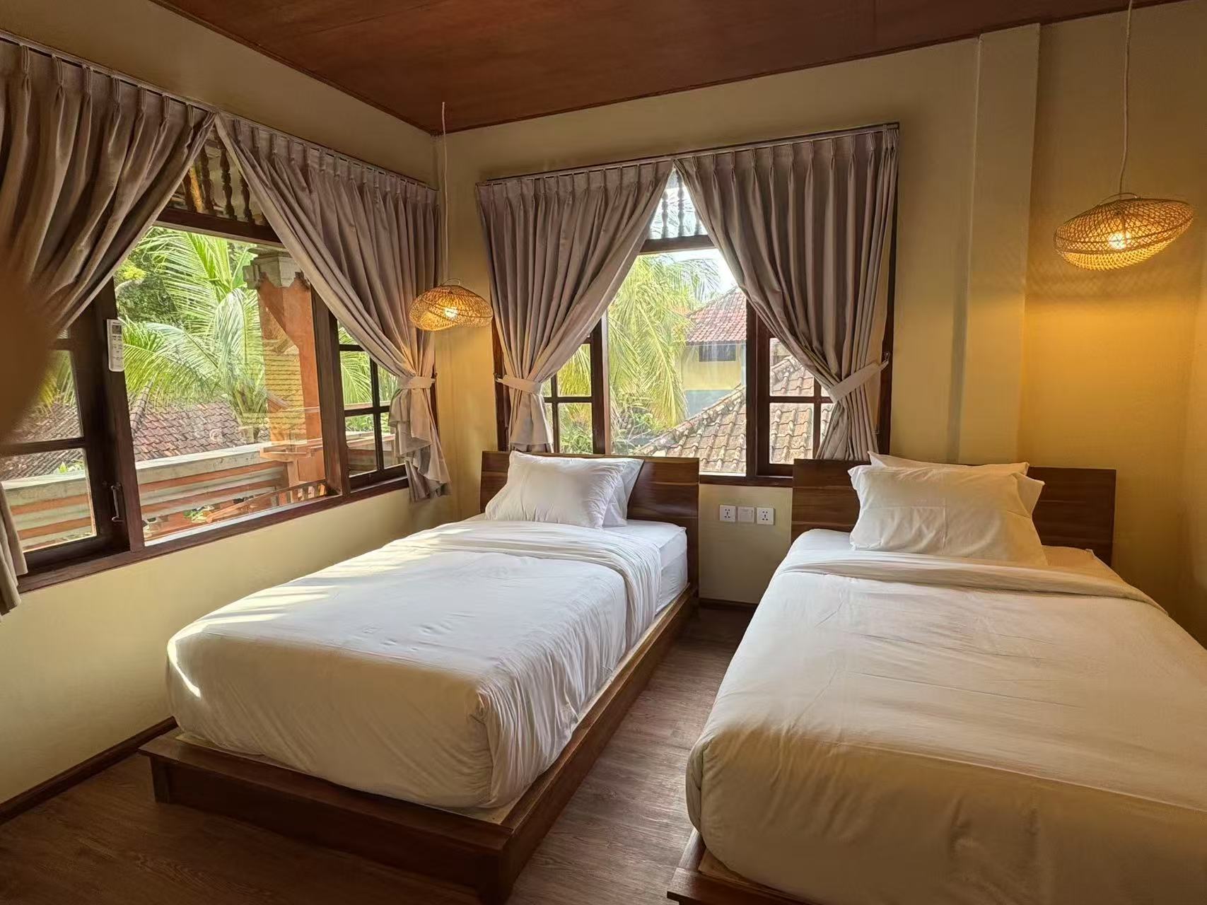 Twin Room — Rattan Lighting